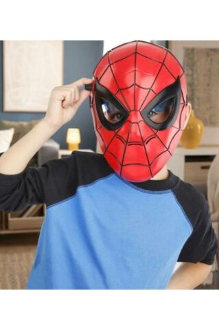 Spiderman Maske Örümcek Adam Maske Elektronik Spiderman Maske Glow Fx Mask