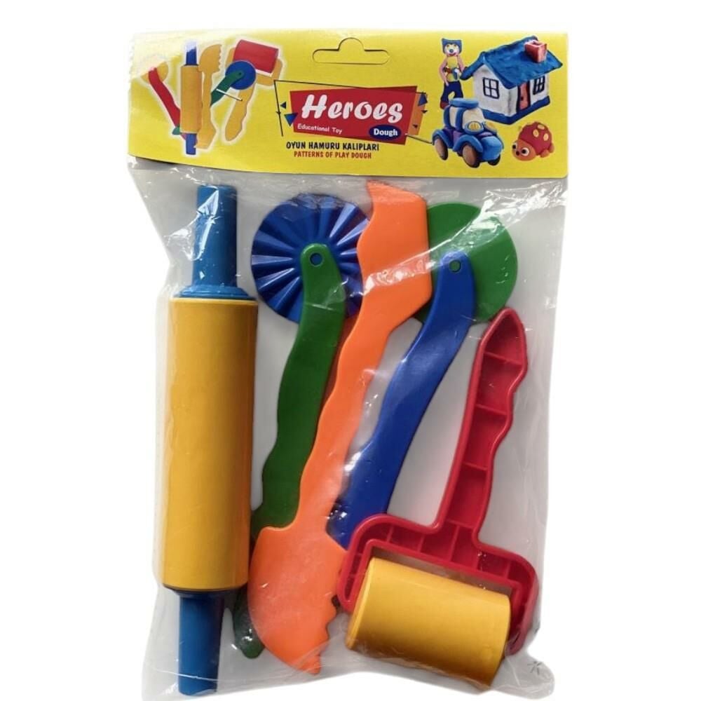 Heroes Poşetli Oyun Hamuru Şekillendirme Araçları