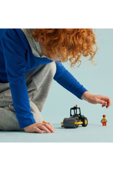 LEGO ® City Yol Silindiri 60401 -5 Yaş ve Üzeri İçin Yaratıcı Oyuncak Yapım Seti (78 Parça)