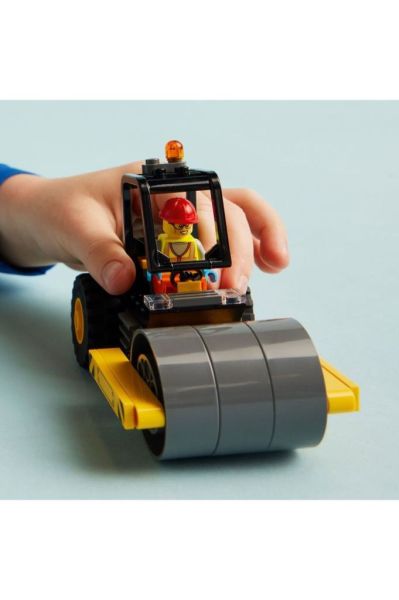 LEGO ® City Yol Silindiri 60401 -5 Yaş ve Üzeri İçin Yaratıcı Oyuncak Yapım Seti (78 Parça)