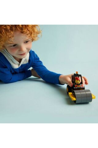 LEGO ® City Yol Silindiri 60401 -5 Yaş ve Üzeri İçin Yaratıcı Oyuncak Yapım Seti (78 Parça)