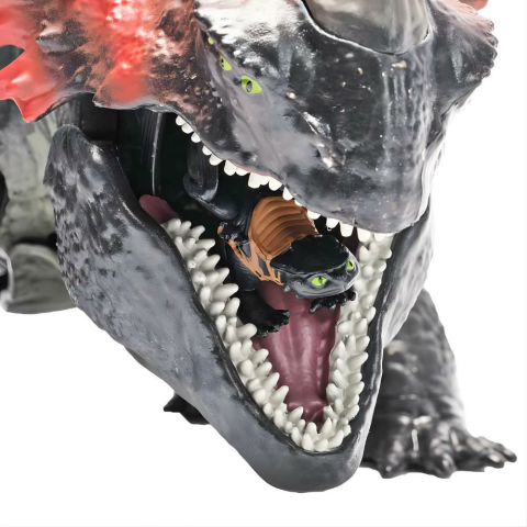 Ejderhanı Nasıl Eğitirsin Red Death Çiğneme Saldırısı Ejderha Figürü 28 cm