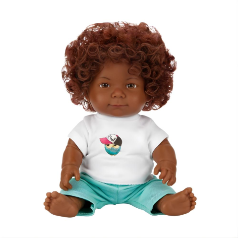 Dada Kıvırcık Saçlı Bebek 32 cm