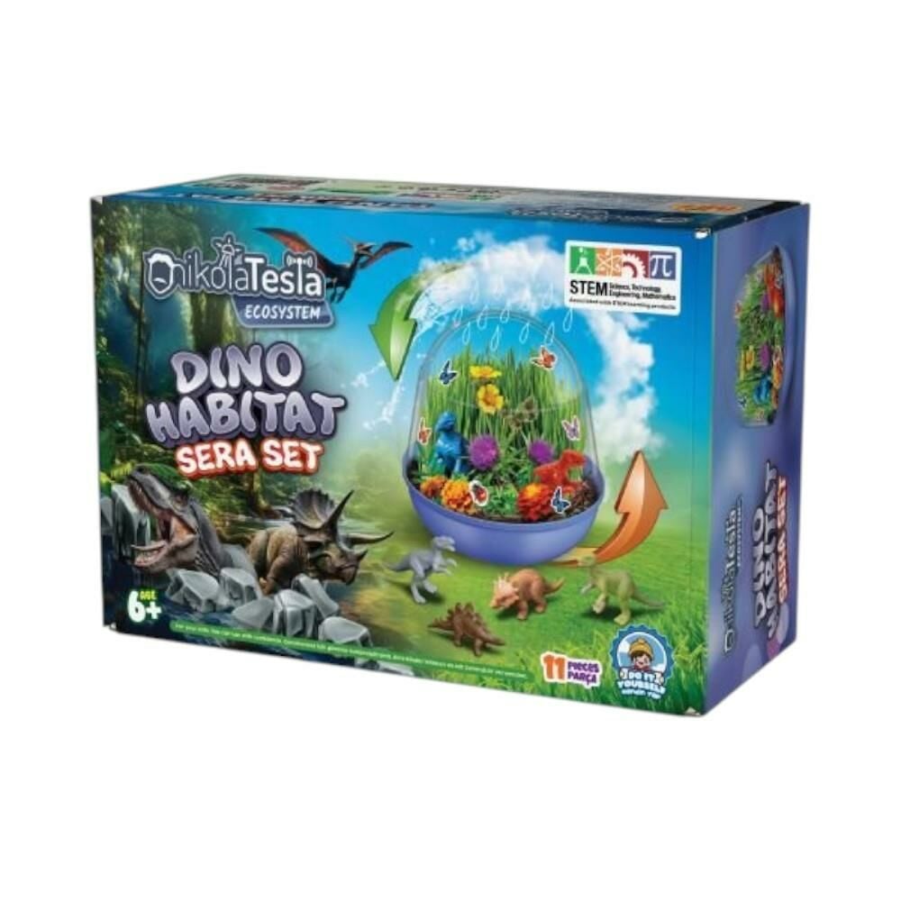 Nikola Tesla Habitat Sera Set Dino