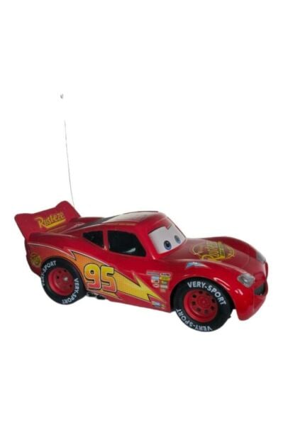 Kumandalı Pilli Araba 0395c,şimşek Mcqueen Oyuncak Araba