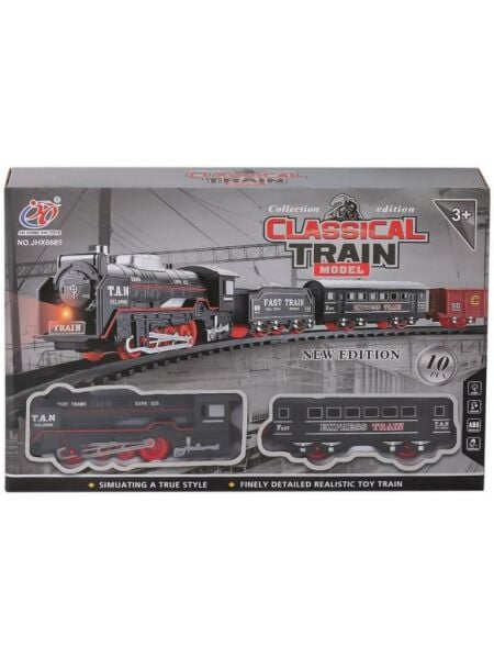 Sesli Işıklı Tren 10 Parça