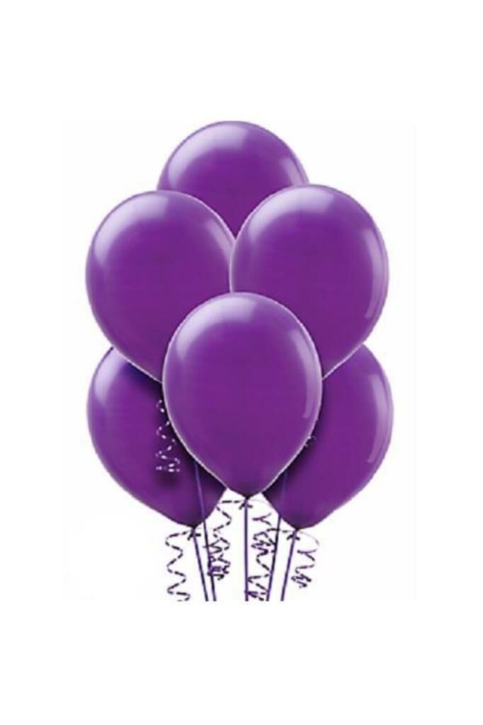 Balon Baskı Violet 100 Lü 12 Cm