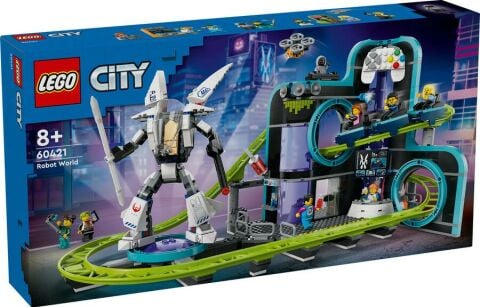 LEGO® LEGO City Robot Dünyası Hız Treni Parkı 60421