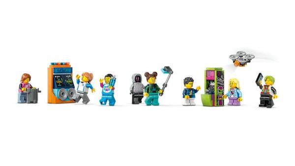 60421 LEGO® LEGO City Robot Dünyası Hız Treni Parkı