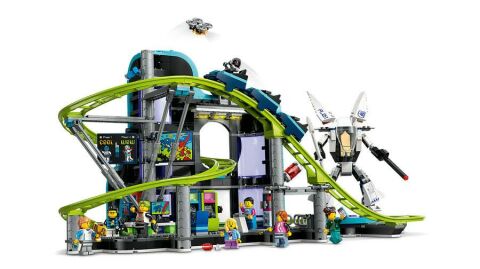 LEGO® LEGO City Robot Dünyası Hız Treni Parkı 60421
