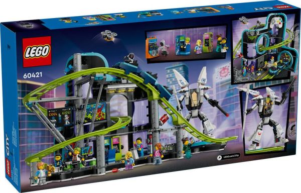 60421 LEGO® LEGO City Robot Dünyası Hız Treni Parkı