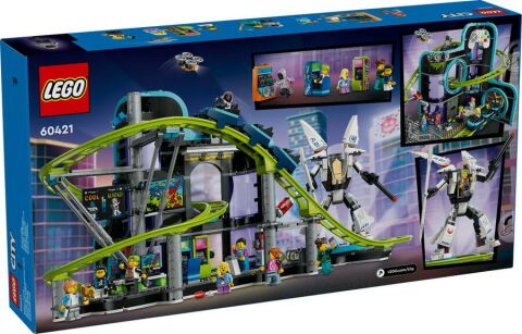 LEGO® LEGO City Robot Dünyası Hız Treni Parkı 60421