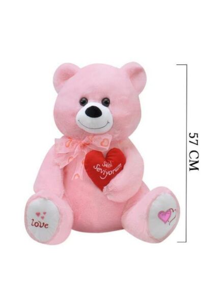 Peluş Tıkıl Ayı Oyuncak 57 Cm