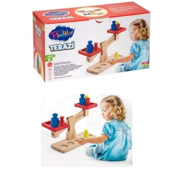 KUTUDA AHŞAP TERAZİ