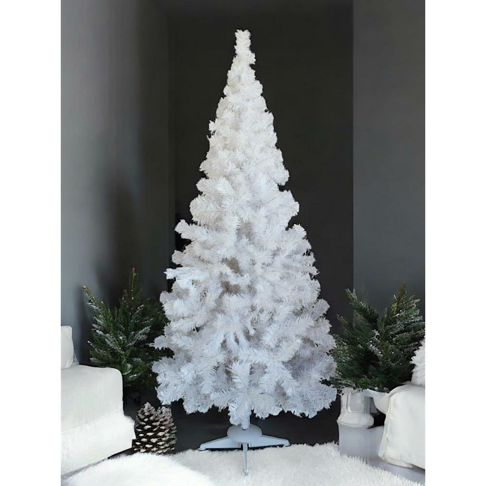 Yılbaşı Çam Ağacı Beyaz 180 cm 355 Dal