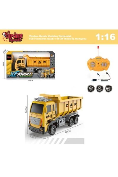 Kutulu Uzaktan Kumandalı Full Fonksiyon Şarjlı 1:18 Rock Crawler Arazi Aracı