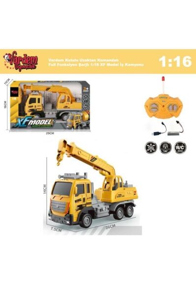 Kutulu Uzaktan Kumandalı Full Fonksiyon Şarjlı 1:18 Rock Crawler Arazi Aracı