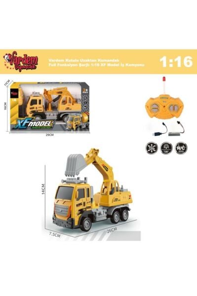 Kutulu Uzaktan Kumandalı Full Fonksiyon Şarjlı 1:18 Rock Crawler Arazi Aracı