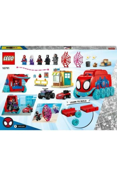 LEGO ® Marvel Spidey Ekibinin Mobil Karargahı 10791 - 4 Yaş ve Üzeri için Yapım Seti (187 Parça)
