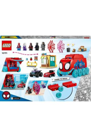 LEGO ® Marvel Spidey Ekibinin Mobil Karargahı 10791 - 4 Yaş ve Üzeri için Yapım Seti (187 Parça)