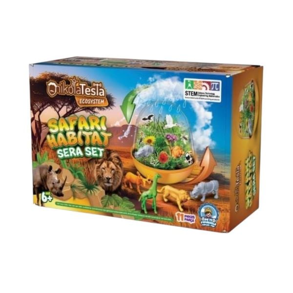 Nikola Tesla Habitat Sera Set Safari