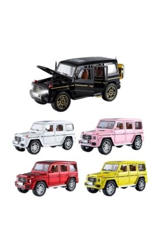 Çek Bırak 1:24 Sesli Işıklı Ve Buharlı G- Lüx Metal Jeep G 1 Asorti Fiyatıdır