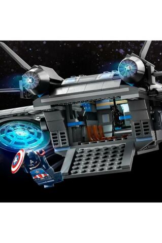 LEGO ® Marvel Avengers Quinjeti 76248 - 9 Yaş ve Üzeri için Yaratıcı Oyuncak Yapım Seti (795 Parça)