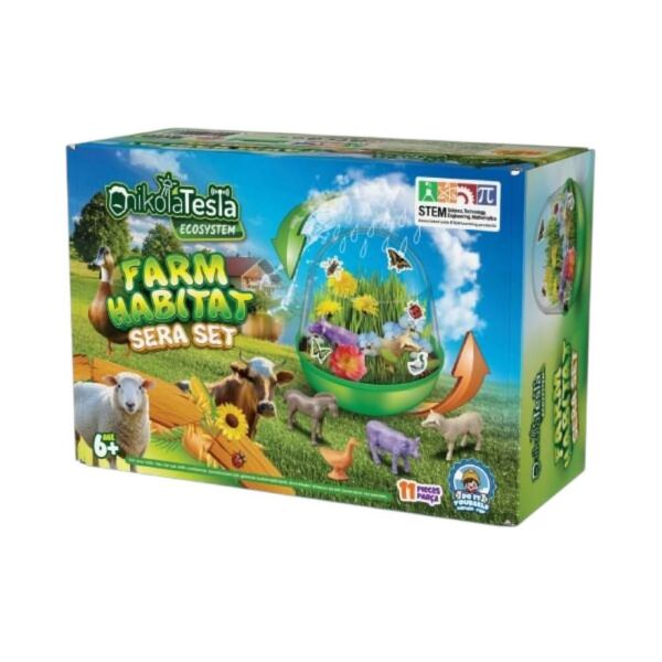 Nikola Tesla Habitat Sera Set Farm