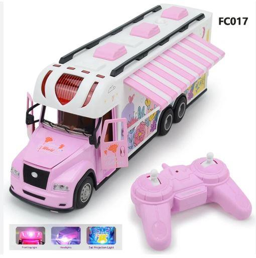 Uzaktan Kumandalı Pembe Karavan 24