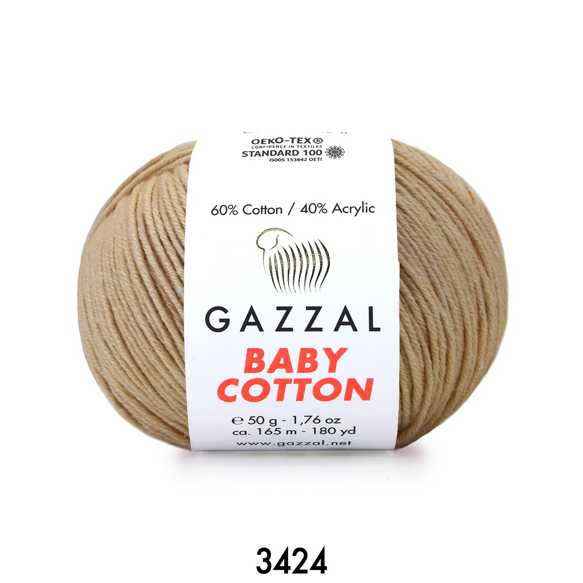 Gazzal Baby Cotton 3424 vizon