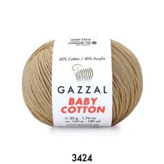 Gazzal Baby Cotton 3424 vizon