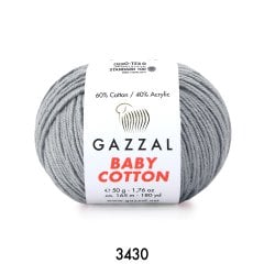 Gazzal Baby Cotton 3430 gri