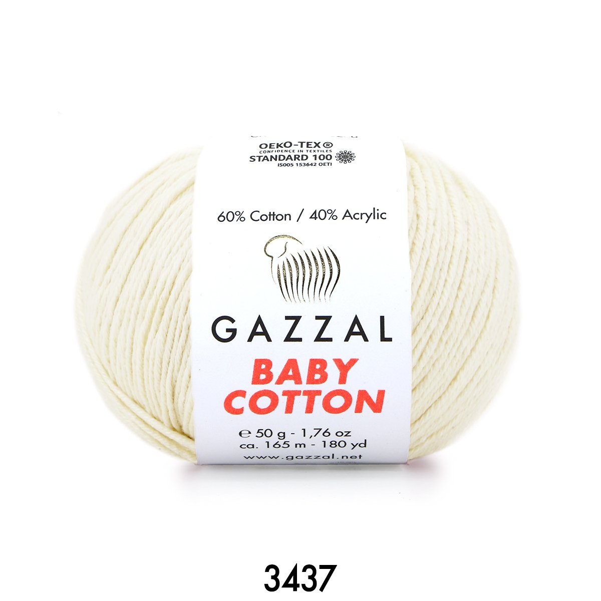 Gazzal Baby Cotton 3437 krem