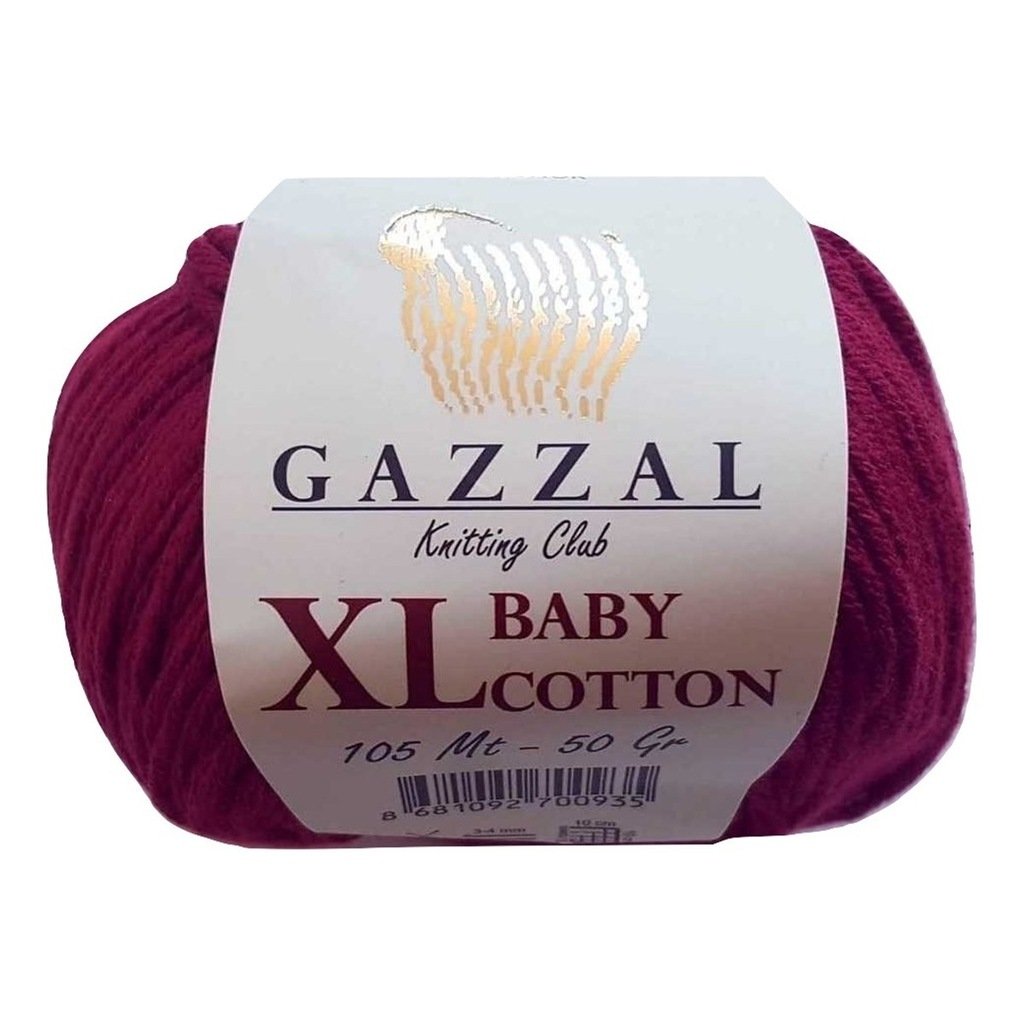 Gazzal Baby Cotton XL 3442 bordo