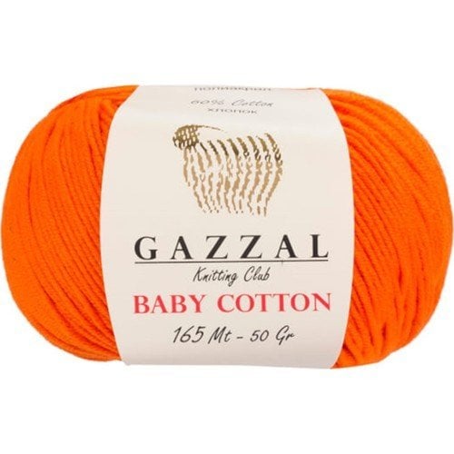 Gazzal baby cotton XL 3419 turuncu