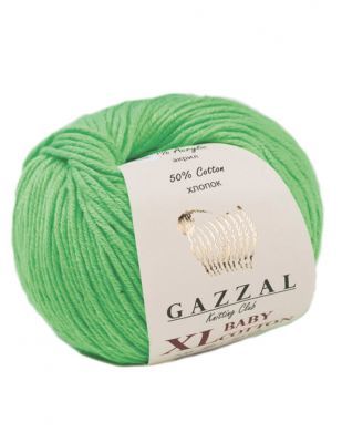 Gazzal baby cotton XL 3427 flaş yeşil