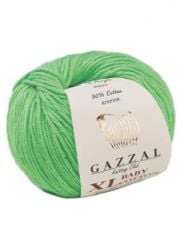 Gazzal baby cotton XL 3427 flaş yeşil