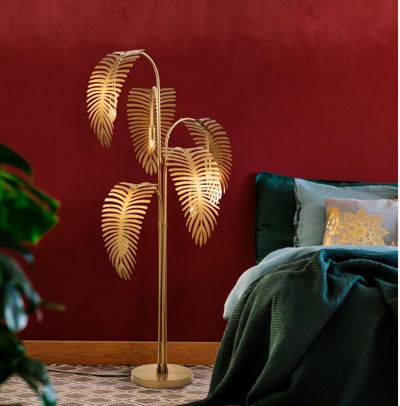 PALM METAL YAPRAKLI 5'Lİ LAMBADER