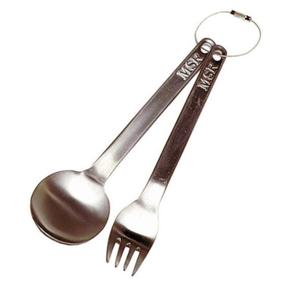 MSR Titanium Çatal-Kaşık Seti