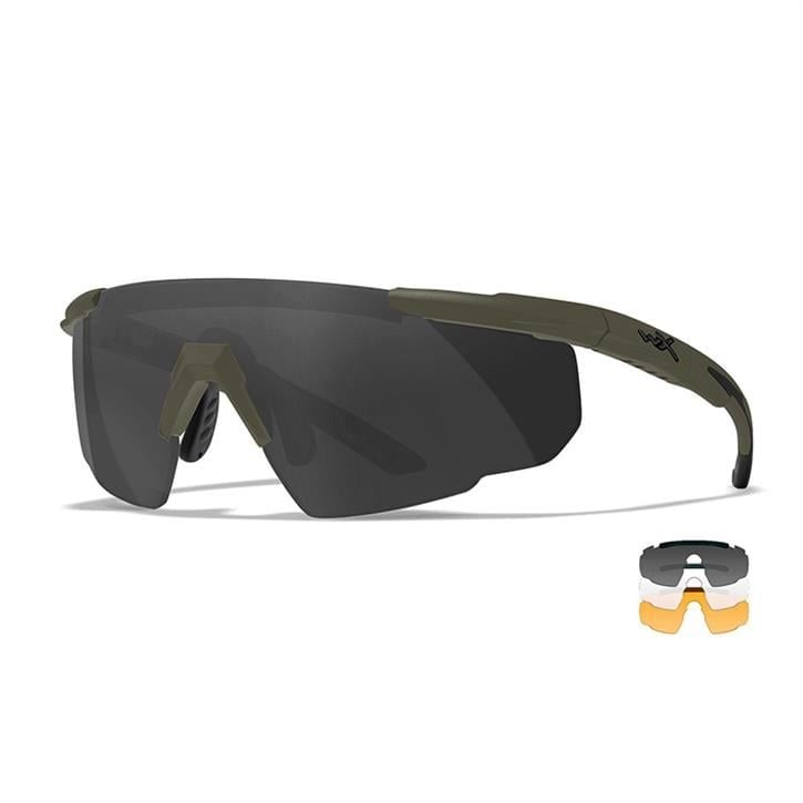 WILEY X SABER Advanced Balistik Gözlük (3 Lens)