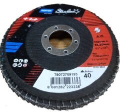 Norton 115x22 Starline Flap Disk 40 Kum