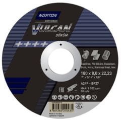 Norton Vulcan 180x8.0 mm Döküm Taşlama Taşı