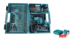 Makita HR140DWAE2 Akülü Kırıcı-Delici Set