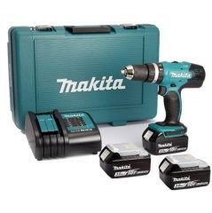 Makita DHP453SFE3 Akülü Darbeli Matkap Vidalama 3 Akülü