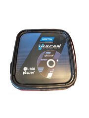 Norton 115x1.0x22.23 Vulcan İnox ve Metal Kesme Taşı 100'lü Kutu