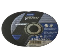 Norton 115x1.0x22.23 Vulcan İnox ve Metal Kesme Taşı 100'lü Kutu