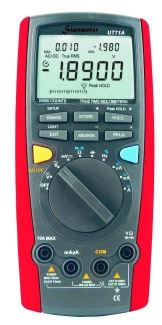 USB ARAYUZLU T-RMS MULTIMETRE UT71A
