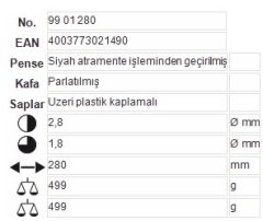 99 01 280 BETONCU KERPETENI