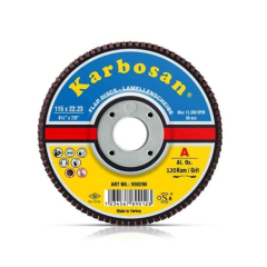 Karbosan 115x22 mm 120 Kum Flap Disk Zımpara