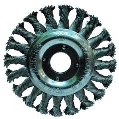 BURMALI DAİRE FIRÇA 115mm HAWK